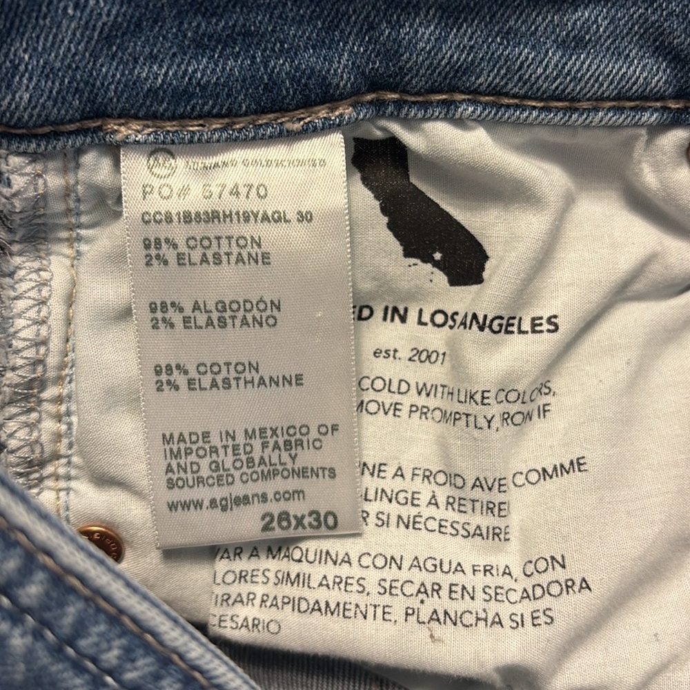 AG Farrah High-rise bootcut jeans 26x30 - Picture 3 of 4